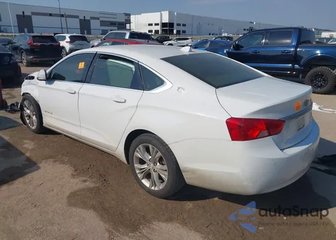 2014 Chevrolet Impala 2Lt из США, поврежденный, VIN 2G1125S30E9161473